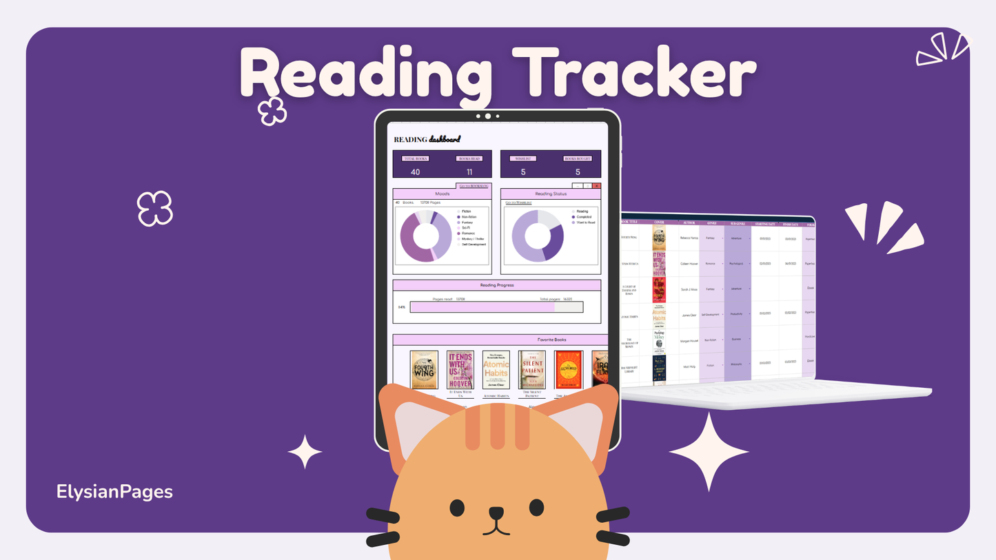 Ultimate ADHD TBR Reading Tracker