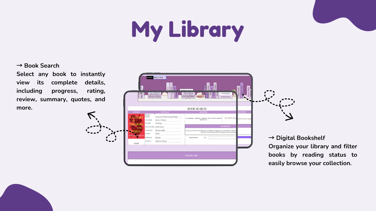 Ultimate ADHD TBR Reading Tracker
