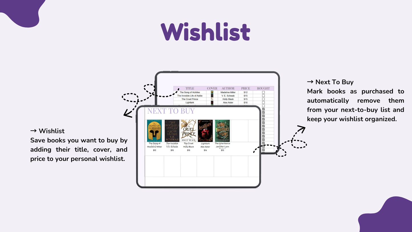 Ultimate ADHD TBR Reading Tracker